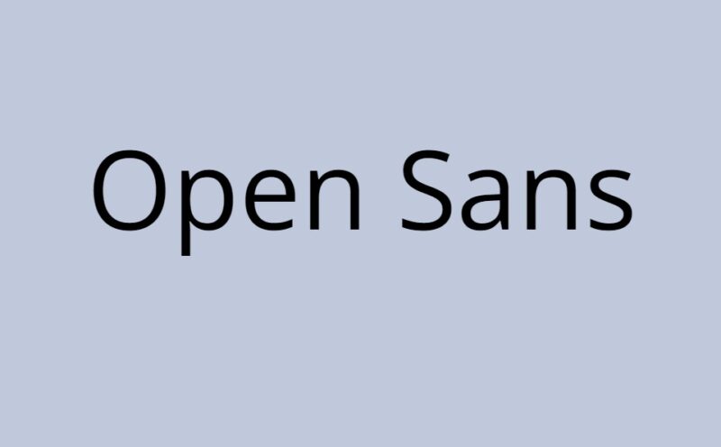 Open Sans