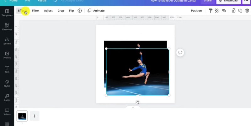 How To Create An Image Outline In Canva